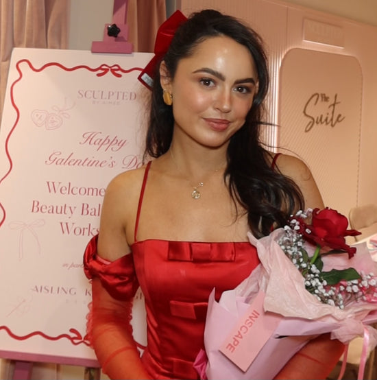 Sculpted by Aimee x Aisling Kavanagh Cream Cushion Embroidery Workshop